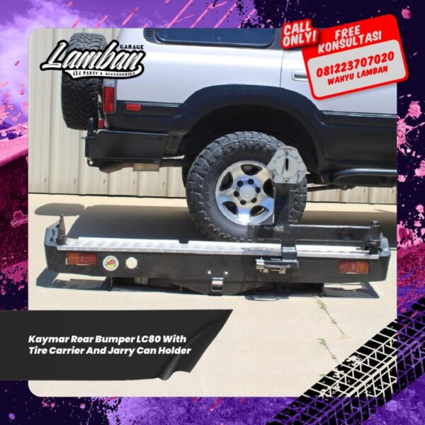 Bumper Kaymar Rear Bumper LC80