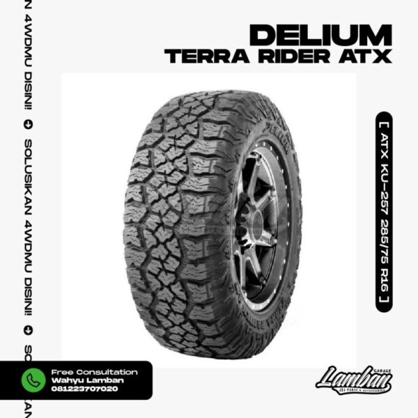 DELIUM TERRA RIDER ATX KU-257 285/75 R16
