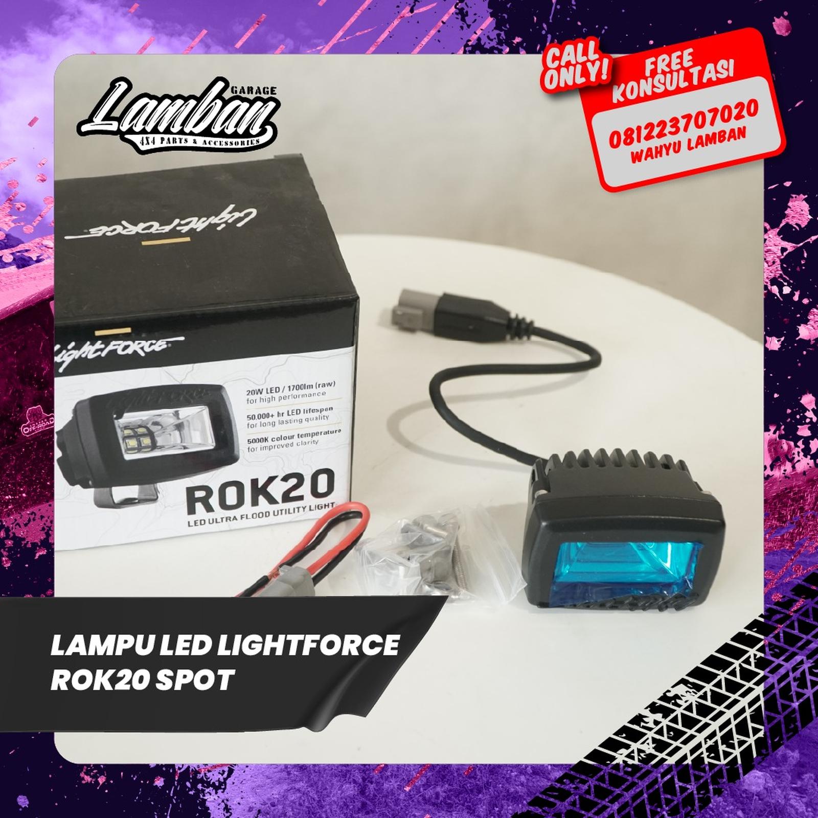 LAMPU LED LIGHTFORCE ROK20 SPOT