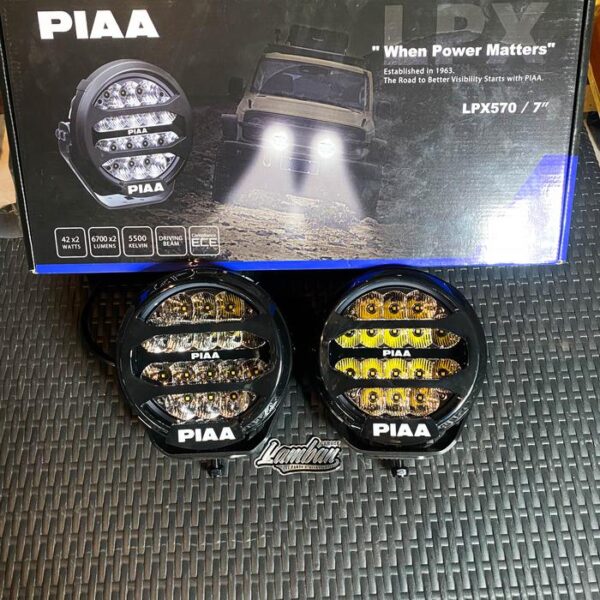 PIAA LPX570 White Lamp Kit 7Inch 42W 5500K 6720