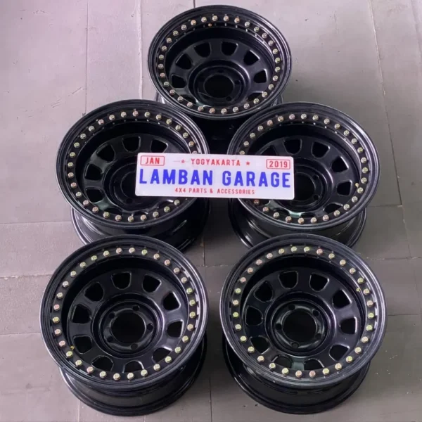 SECOND ITEM - Daytona beadlock (ET-25) 15X8 5X114.3