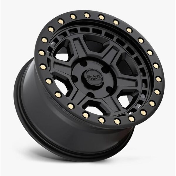 VELG BLACK RHINO RENO MATTE BLACK (ET-18) 17X9 5X127