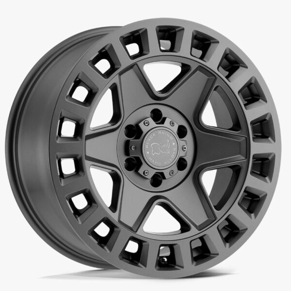 VELG BLACK RHINO YORK MATTE GUN METAL (ET-12) 17X9 5X127