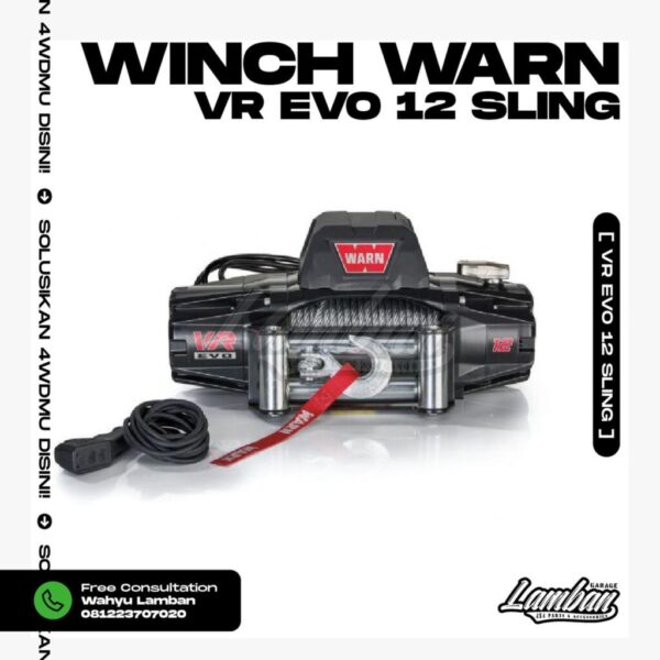 Winch WARN VR EVO 12 Sling